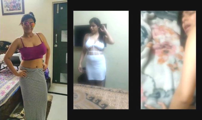 Horny shows desi girl amateur leaked video